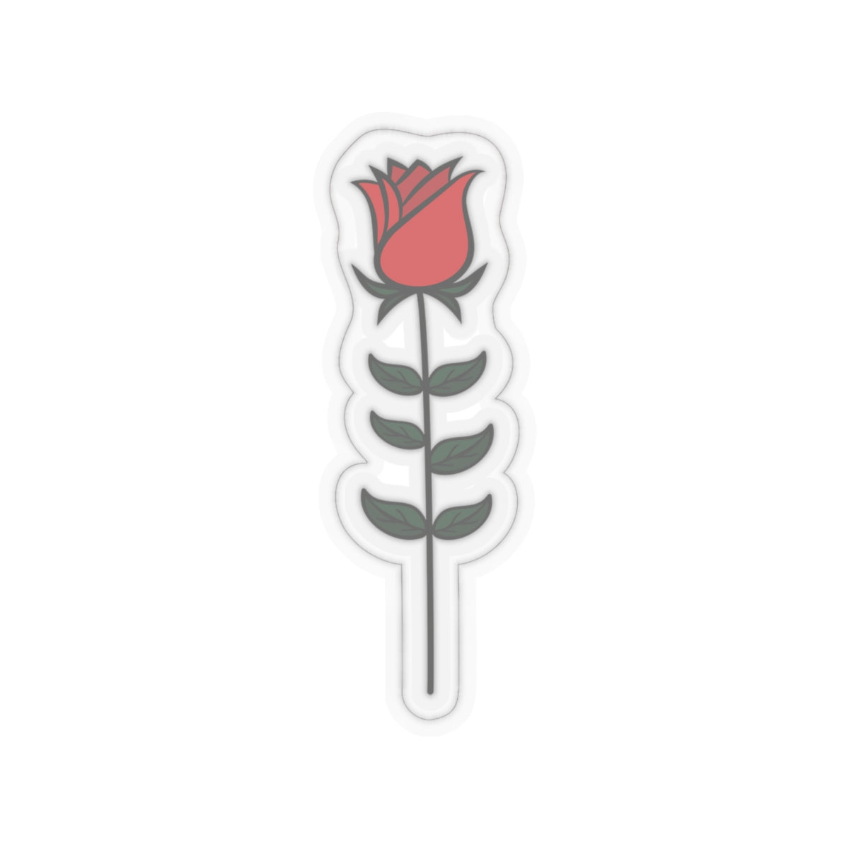 Rose-Romantic Cut Stickers for Valentine's Day and Anniversary Gifts