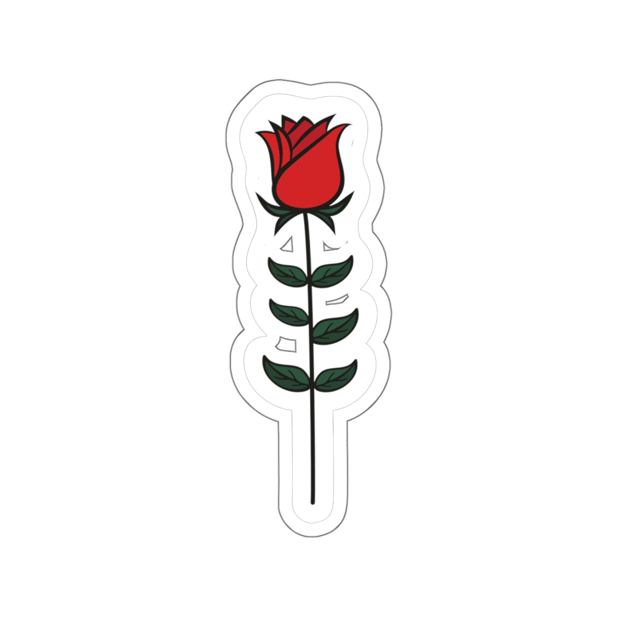 Rose-Romantic Cut Stickers for Valentine's Day and Anniversary Gifts