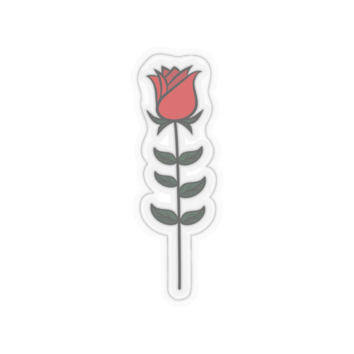 Rose-Romantic Cut Stickers for Valentine's Day and Anniversary Gifts